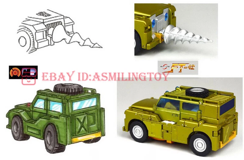 Transforms Toys FansToys Ft-42 Hunk Ft42 Brawn Action figure Toy IN STOCK - Image 4 of 4