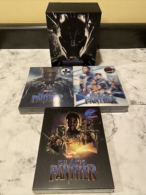 BLACK PANTHER Blu-ray 3D Steelbook BLUFANS One-Click Lenticular 