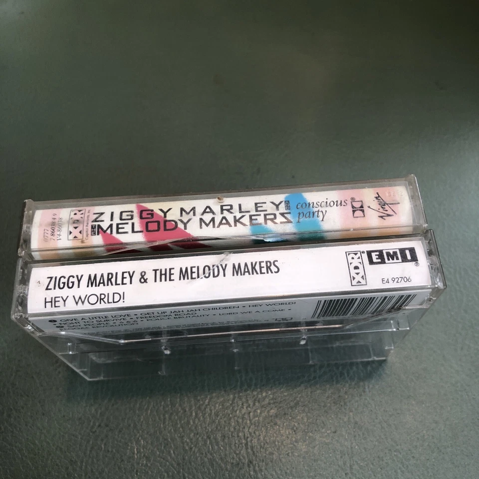 Ziggy Marley & The Melody Makers Cassette Tape LOT x2 — 第 3/4 张图片