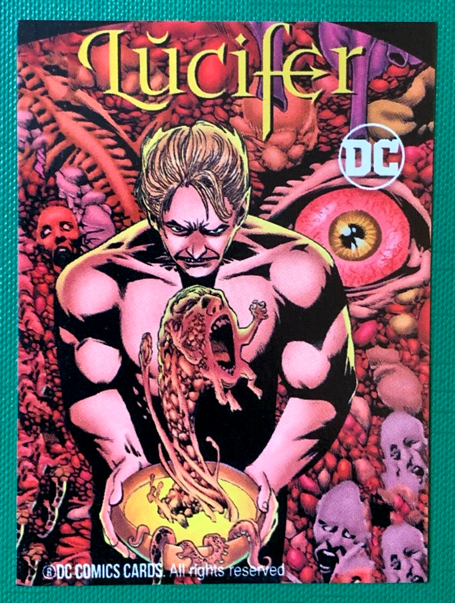 DC COMIC Card PERU 2019 #077 LUCIFER MORNINGSTAR Neil Gaiman | eBay