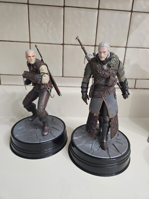 2 The Witcher 3 Wild Hunt Dark Hourse Geralt Manticore Armor Figure READ