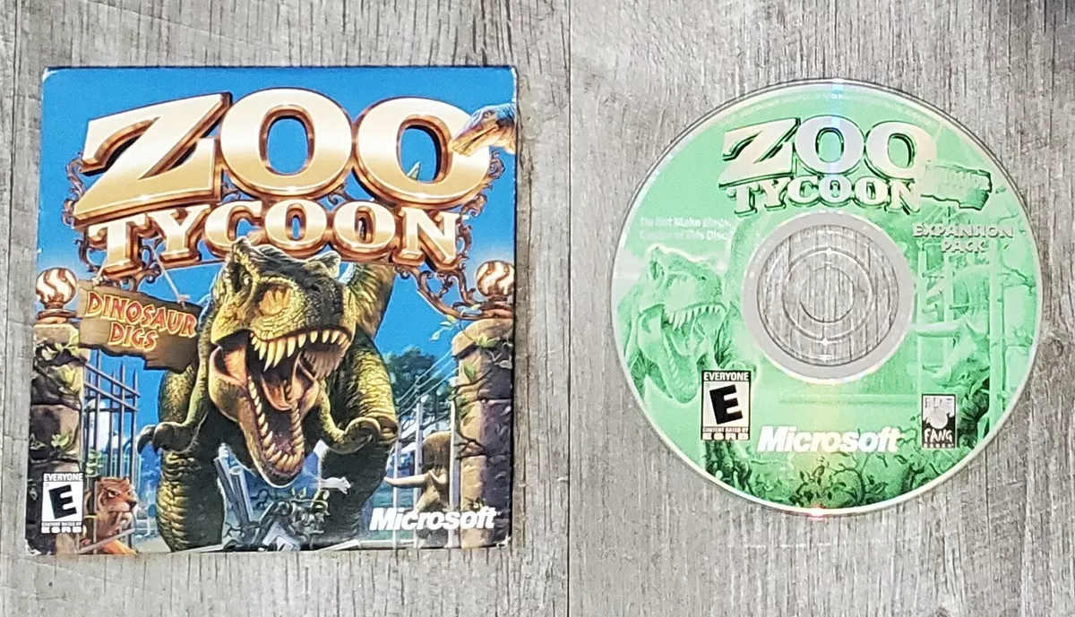 Zoo Tycoon Dino Digs Expansion Pack (PC CD-Rom 2002)