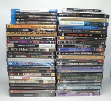 Concert & Music DVD / Blu Ray You Pick Choose Different Bands Some New Free Ship