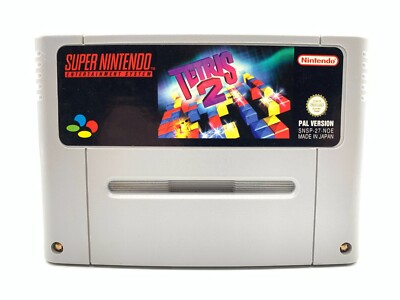 Tetris 2 (Super Nintendo) SNES Spiel Modul [Akzeptabel]