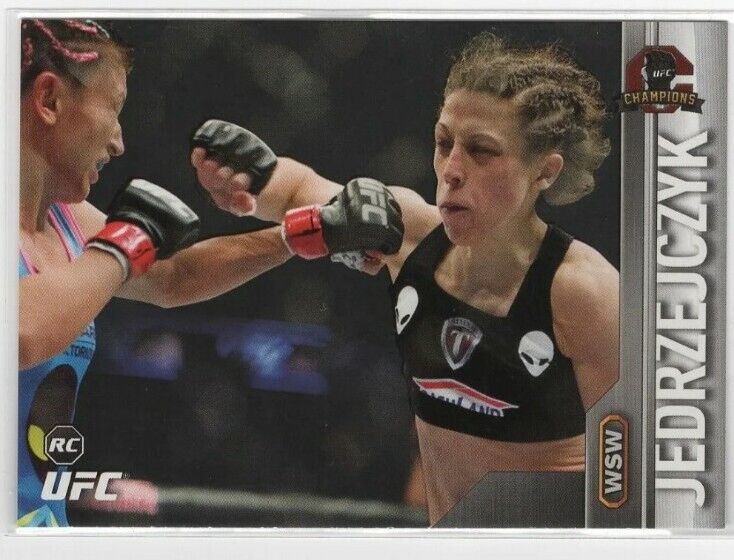 2015 Topps UFC Champions Joanna Jedrzejczyk RC Rookie Card 2015 Topps UFC Champions Joanna Jedrzejczyk RC Rookie Card