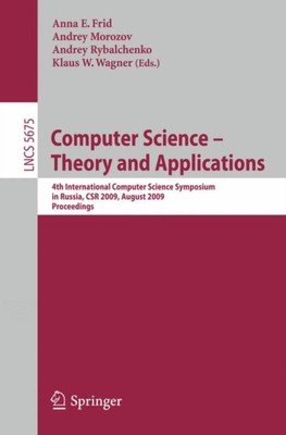 Frid - Computer Science--Theory and Applications - New paperback or so - X555z
