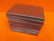 Lot Of 10 Black Replacement Disc Cases For DVD Brand New 9726