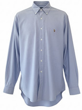 Ralph Lauren Yarmouth Oxford Button-Down Shirt Men's Sz 17 1/2-36 Classic Pony