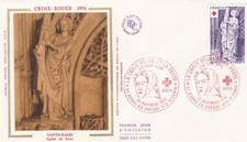 FRANCE 1976 FDC CROIX ROUGE YT 1910