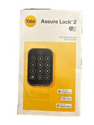  Yale Assure Lock 2 Key-Free Touchscreen w Wi-Fi  Oil Rubbed (YRD450WF1-OBP)NOB