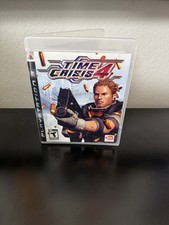 Time Crisis 4 Sony Playstation 3 (2007) PS3 Complete CIB Works & Tested
