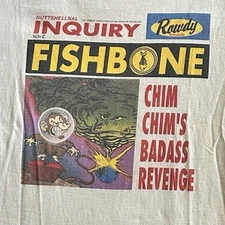 Rare Fishbone Band Cotton Men S-5XL 20D1272