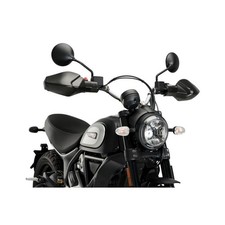 PARAMANI PUIG PER DUCATI SCRAMBLER 800 FULL THROTTLE 2025 NERO OPACO COPPIA
