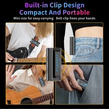 Audio Interface Portable Mini Recording Sound Card BT Accompaniment Lightwe TYGC