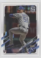 2021 Topps Image Variation SP (Vertical) Brady Singer #169 Rookie RC