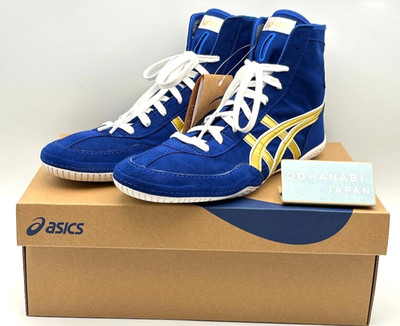 ASICS EX-EO Ringer Boxschuhe Neues Modell TWR900 1083A001 BLAU × GOLD NEU