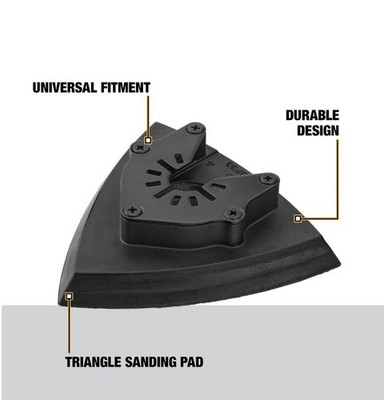 Dewalt Universal Oscillating Sanding Pad Attachment, DWA4200