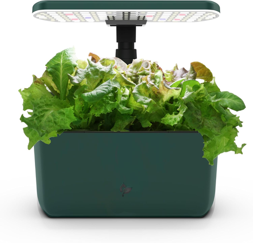 Aerogarden Harvest Lite in Green, Soil-Free Indoor Hydroponic Garden with LED Gr - Picture 1 of 12