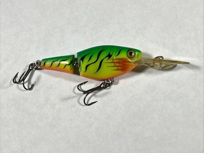 Rapala Jointed Shad Rap 07 Fishing Lure Rare Fire Tiger Color