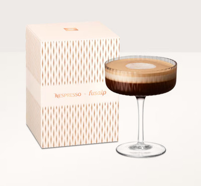 4 x Nespresso Barista Festive Glass x Fusalp Vertuo ! NEU in OVP ! SELTEN !!!
