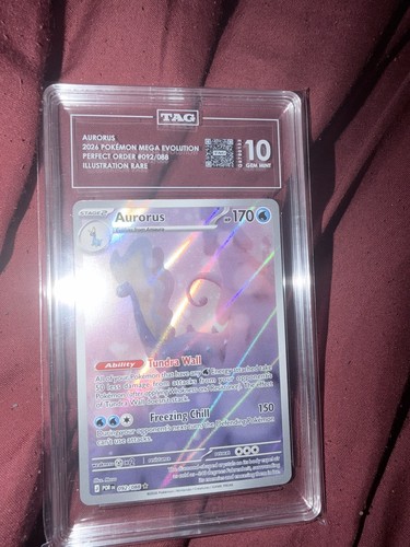 Aurorus graded TAG 10 for sale on eBay