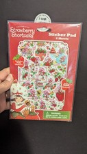 Strawberry Shortcake Puffy Sticker Pad 300 Stickers 