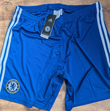 Chelsea 2014/15 Adidas piłka nożna niebieskie spodenki domowe rozm. XL Nowe z metką