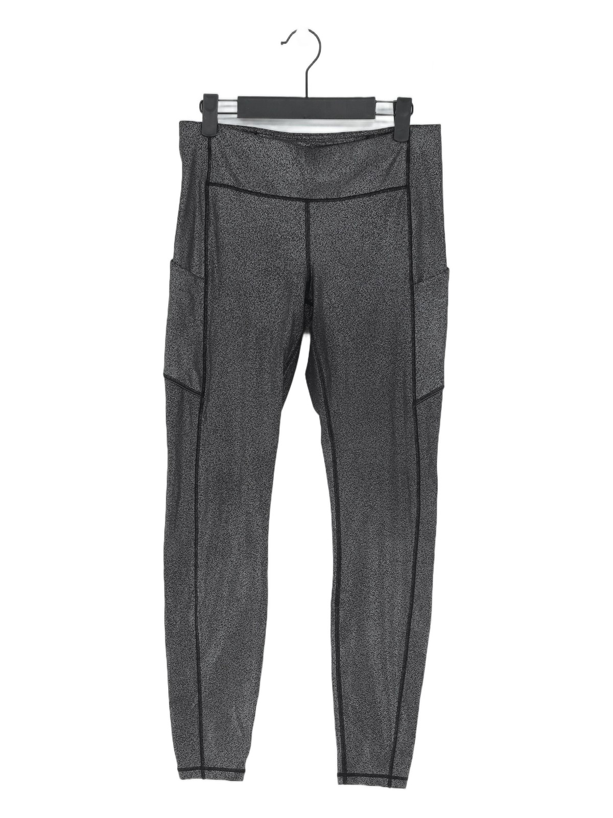 ALTRA Lululemon Pantaloni Sportivi Donna L Grigio 100% Altri Leggings