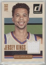 2014-15 Panini Donruss Jersey Kings Michael Carter-Williams #10 0c2