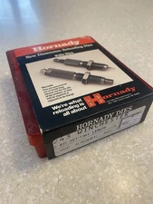 Hornady 2 Die .243 Winchester full length Reloading Dies 044244 NICE