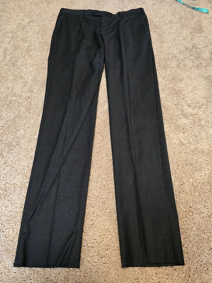 New! Versace Suit Navy/Gray 2 Piece Size Euro 52/US 42 - Image 3 of 4