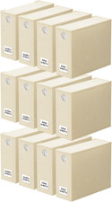 12 Pack Bed Sheet Organizers and Storage, Foldable Organizer for Linen Closet, S