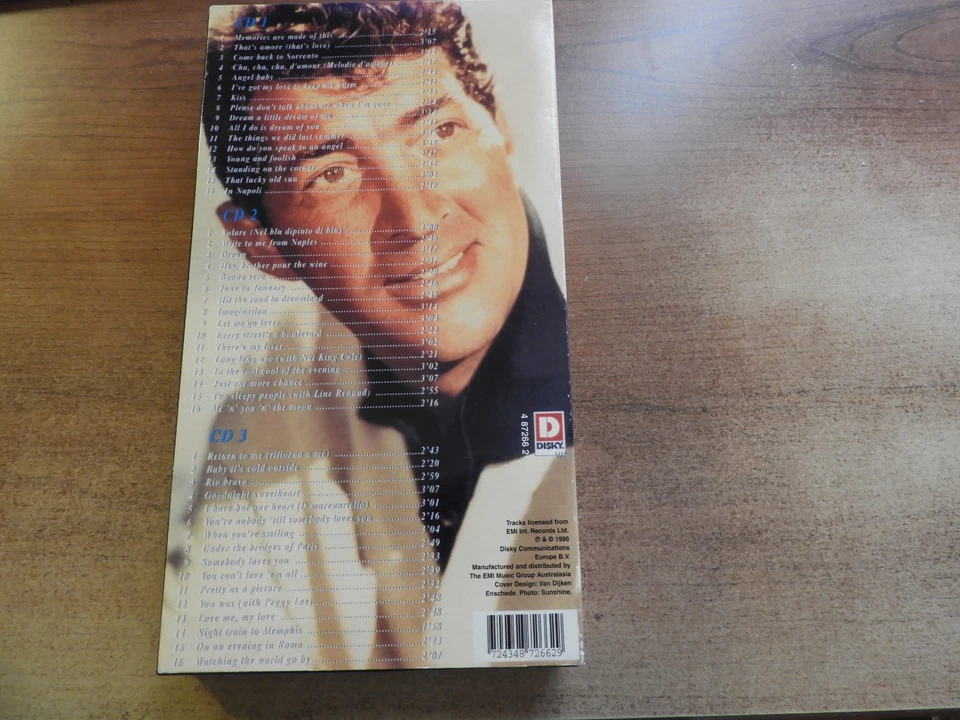 Dean Martin Memories Are Made Of This- Rare 3CD Box Set 1996 Greatest Hits - Image 2 of 3