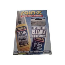 Rain-X 88199500 2-in-1 Glass Cleaner and Rain Repellent, 500ml, Pack of 2