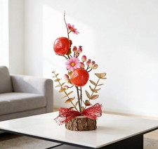 Compact For Tabletop Plastic Tree Ornament with Modern Minimalist Style