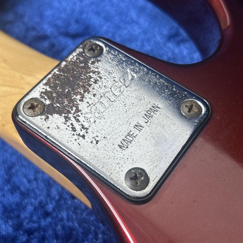 Electric Guitar Ibanez EX Series 1989-1993 Red Made in Japan Working Condition - Picture 8 of 17