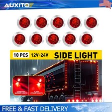 Red Strobe Steady Marker Lights 10pcs 34 Inch Led Truck Trailer Warning Lights