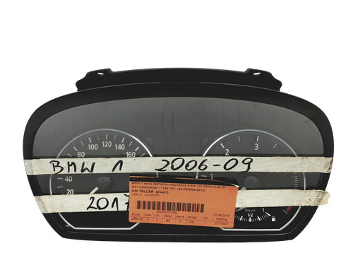Tacho Kombiinstrument BMW 1 E87 1041568 52558