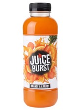 Juice Burst Orange and Carrot Juice Drinks | 12x500ml | Free Delivery