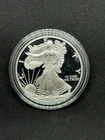 1998 U.S. Mint American Eagle 1oz Silver Dollar Proof Coin w/ box and COA
