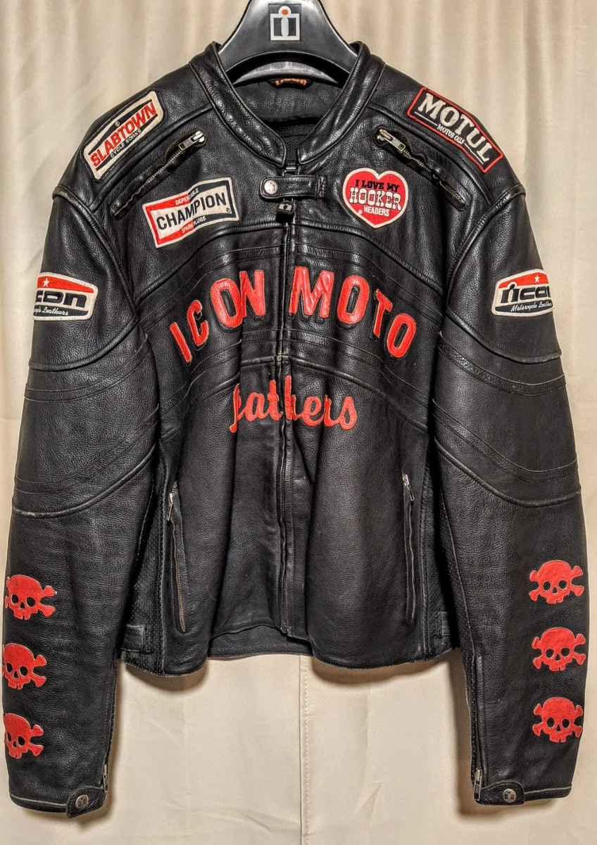 Icon Leather Motorcycle Jackets for sale | eBay
