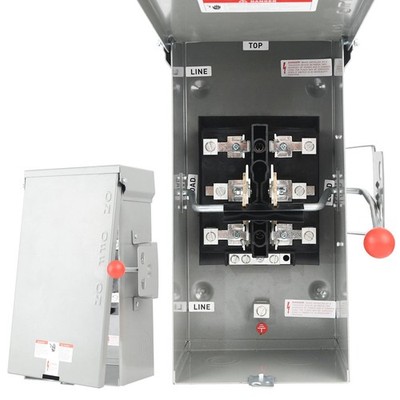 Lezbanz Manual Transfer Switch 100 Amp NEMA 4X, Generator Switch...
