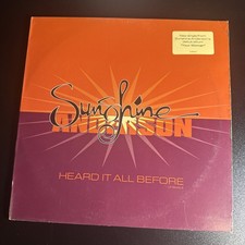 Sunshine Anderson Heard It All Before 12” Vinyl 2001 Atlantic R&B Soul VG+