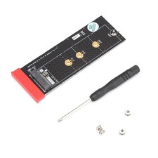 M.2 Nvme Key M SSD to PCI- E 4X Vertical Riser Card with Heat Sink