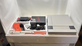 NES Power Set- Complete in Box- Orange Zapper- Console has new 72-Pin Connector