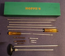 Vintage Gun Cleaning Items in Metal Box Hoppe's