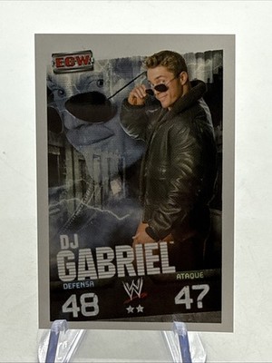 2009 Topps WWE Slam Attax Spanish Mini  DJ Gabriel