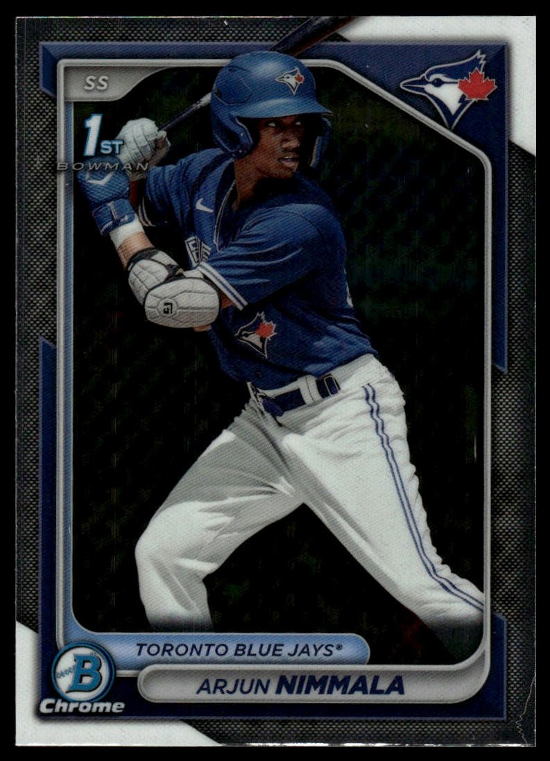 2024 Bowman #BCP-142 Arjun Nimmala Chrome Prospects