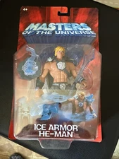 Masters Of the Universe 200x Ice Armor He-Man MOC 2001 Mattel New HTF MOTU
