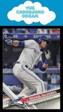 Michael Saunders 2017 Topps #218 Toronto Blue Jays Baseball Card